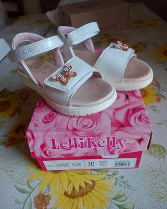 sandali in pelle bambina Lelli Kelly n. 30