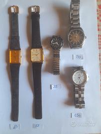Orologi anni 80 e 90