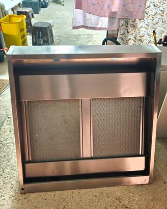 cappa acciaio inox aspirazione ristorazione 