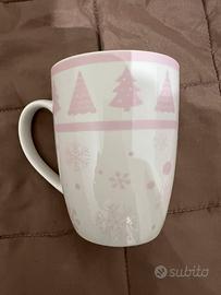 Tazza, tè, Colazione, Natalizia Rosa