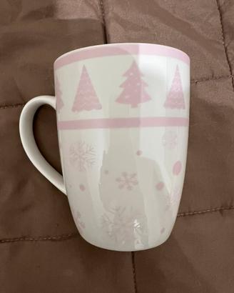 Tazza, tè, Colazione, Natalizia Rosa