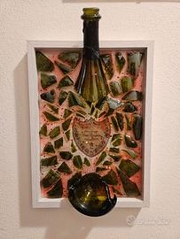 Quadro Painting dom perignon resina epoxy