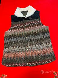 Missoni giubbotto smanicato e ‘double face’