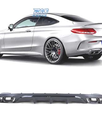 DIFFUSORE MERCEDES CLASSE E C238 17-19 LOOK AMG E6