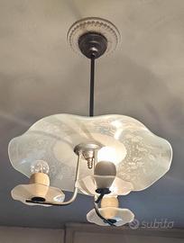 Lampadario vintage anni 50
