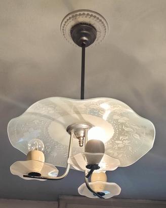 Lampadario vintage anni 50
