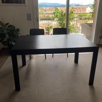 Tavolo in legno allungabile Duetto Bauline