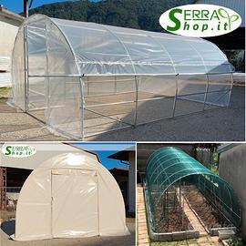 Serra tunnel arco telo rete antigrandine serre pvc