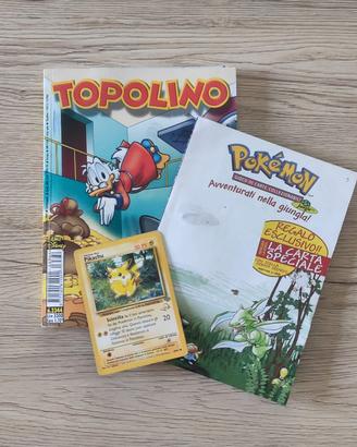 Pikachu Wizard con Topolino 2344 e inserto Jungle