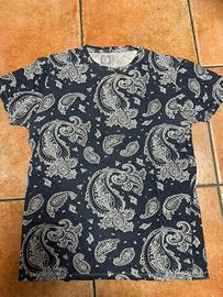 Tshirt floreale uomo tg s