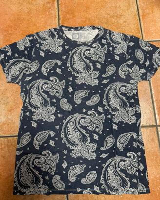 Tshirt floreale uomo tg s