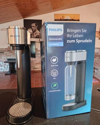 GASATORE PER ACQUA PHILIPS + OMAGGIO 2 BOTTIGLIE