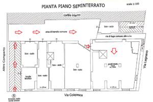 C/o Via Garibaldi Garage x Moto mq. 159