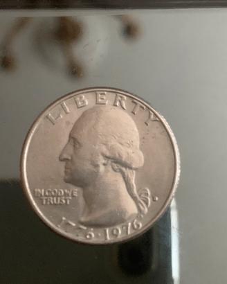 Moneta un quarto dollaro usa