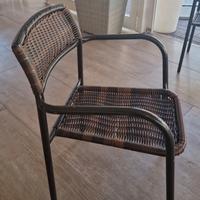 Tavoli e sedie bar per esterno