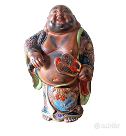 STATUA ANTICA IN CERAMICA DIO OTEI KUTANI