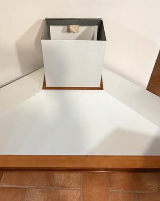 Cappa da cucina - Legno e bianco -