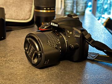 Nikon D3400+Nikkor DX VR 18-55+Tamron SP 70-300 VC