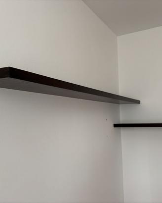Mensole legno massello wenge - NUOVE