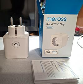 PRESA SMART WiFi MEROSS 240 volt Nuova in Scatola