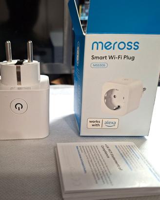 PRESA SMART WiFi MEROSS 240 volt Nuova in Scatola