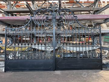 Cancello in ferro battuto forgiato