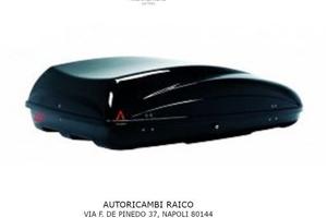 BOX BAULE PORTATUTTO HELIOS 320NERO METALLIZZATO M