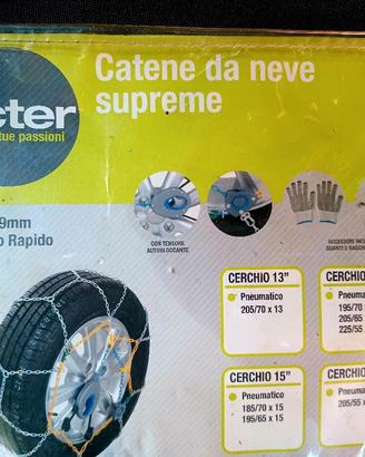 Catene da neve Supreme 66P pari al nuovo