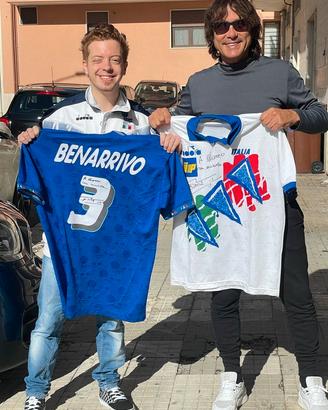 maglia match worn Benarrivo parma italia 1994