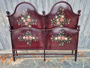 letto matrimoniale in ferro tipo vintage