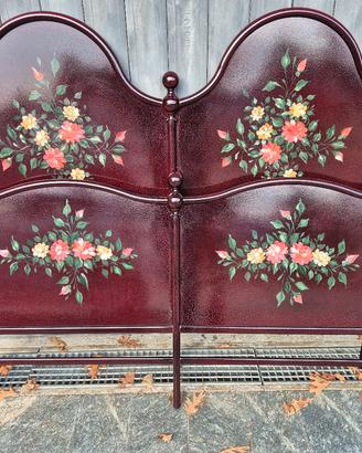 letto matrimoniale in ferro tipo vintage