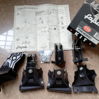 Staffe fissaggio barre portatutto/sci Ford Mondeo1