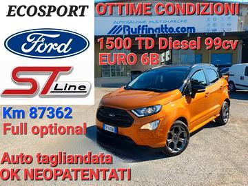 Ford EcoSport 1.5 TDCi 100 CV Start&Stop ST-Line