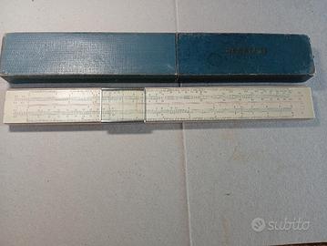 A) regolo calcolatore vintage nestler 23 R3