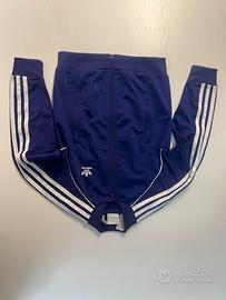 Tuta adidas viola 7/8 anni originale