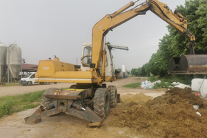 BENFRA ponte anteriore sterzante