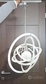 Lampadario con lampada led attacco E27