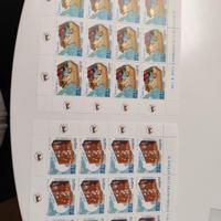 mini fogli Italia 2004 Europa vacanze