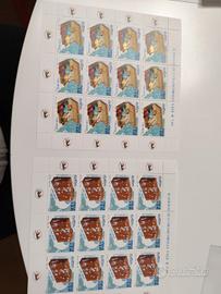 mini fogli Italia 2004 Europa vacanze