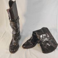 Stivali Sergio Rossi n.36,5 neri vernice