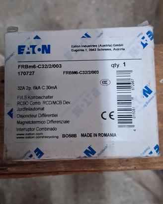 magnetotermico differenziale 32A