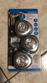 Luci per interni armadi o luoghi piccoli