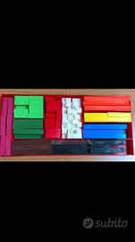 Regoli Cuisenaire vintage in scatola originale