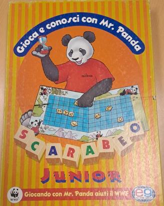 Scarabeo junior - gioca e conosci con Mr. Panda 7+