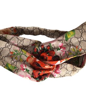 Gucci Fascia Capelli GG Supreme Blooms 