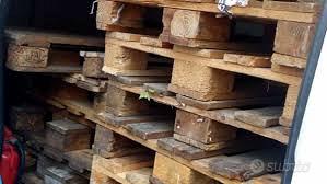 Bancali e legna ritiro