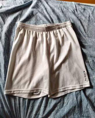 pantaloncini bianchi della Kipsta
