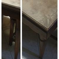 TAVOLO ANTICO RETTANGOLARE  IN LEGNO MASSICCIO