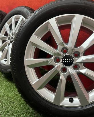 Cerchi Audi A1 Gomme Inverna Bridgestone 195 55 16