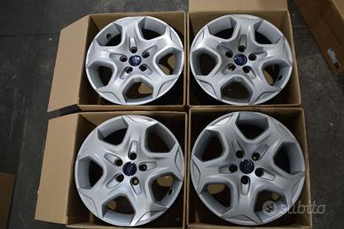 4 cerchi ferro ford focus c-max mondeo r16 ft5063